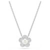 Ariana Grande X Swarovski Anhänger Kristallperle, Rundschliff, Blume, Weiß, rhodiniert Ariana Grande X Swarovski Anhänger Kristallperle, Rundschliff, Blume, Weiß, rhodiniert