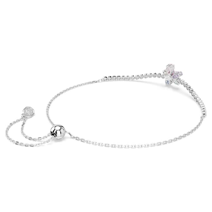 Ariana Grande X Swarovski Armband mit gemischten Schliffen, Blume, mehrfarbig, rhodiniert Ariana Grande X Swarovski Armband mit gemischten Schliffen, Blume, mehrfarbig, rhodiniert