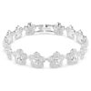 Ariana Grande X Swarovski Armband, Rundschliff, Blume, Weiß, rhodiniert Ariana Grande X Swarovski Armband, Rundschliff, Blume, Weiß, rhodiniert