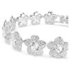 Ariana Grande X Swarovski Armband, Rundschliff, Blume, Weiß, rhodiniert Ariana Grande X Swarovski Armband, Rundschliff, Blume, Weiß, rhodiniert