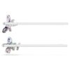 Ariana Grande x Swarovski Haarnadel, verschiedene Schliffe, Libelle, Blume, mehrfarbig, rhodiniert Ariana Grande x Swarovski Haarnadel, verschiedene Schliffe, Libelle, Blume, mehrfarbig, rhodiniert
