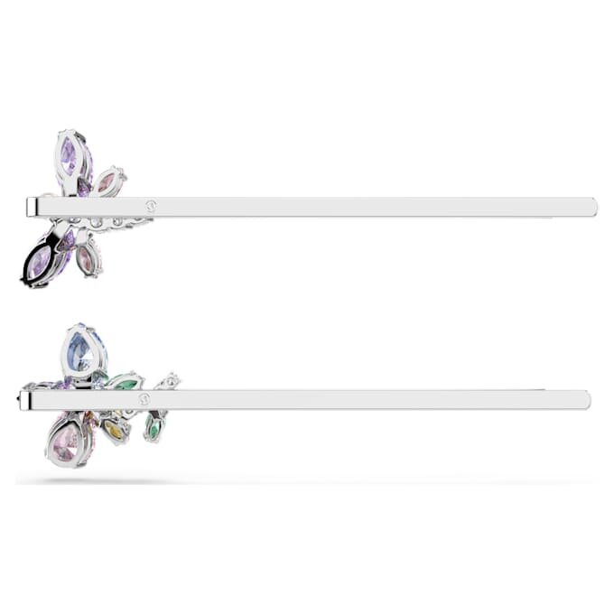 Ariana Grande x Swarovski Haarnadel, verschiedene Schliffe, Libelle, Blume, mehrfarbig, rhodiniert Ariana Grande x Swarovski Haarnadel, verschiedene Schliffe, Libelle, Blume, mehrfarbig, rhodiniert