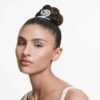 Ariana Grande X Swarovski Haarspange im Baguette-Schliff, weiß, rhodiniert