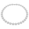 Ariana Grande X Swarovski Halskette, Rundschliff, Blume, Weiß, rhodiniert Ariana Grande X Swarovski Halskette, Rundschliff, Blume, Weiß, rhodiniert