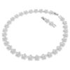 Ariana Grande X Swarovski Halskette, Rundschliff, Blume, Weiß, rhodiniert Ariana Grande X Swarovski Halskette, Rundschliff, Blume, Weiß, rhodiniert