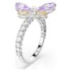 Ariana Grande X Swarovski Motivring mit gemischten Schliffen, Libelle, mehrfarbig, rhodiniert Ariana Grande X Swarovski Motivring mit gemischten Schliffen, Libelle, mehrfarbig, rhodiniert