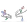 Ariana Grande x Swarovski Ohrklemmen mit gemischten Schliffen, mehrfarbig, rhodiniert