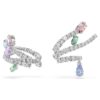 Ariana Grande x Swarovski Ohrklemmen mit gemischten Schliffen, mehrfarbig, rhodiniert