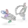 Ariana Grande x Swarovski Ohrklemmen mit gemischten Schliffen, mehrfarbig, rhodiniert