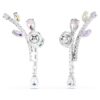 Ariana Grande X Swarovski Ohrringe mit gemischten Schliffen, mehrfarbig, rhodiniert Ariana Grande X Swarovski Ohrringe mit gemischten Schliffen, mehrfarbig, rhodiniert