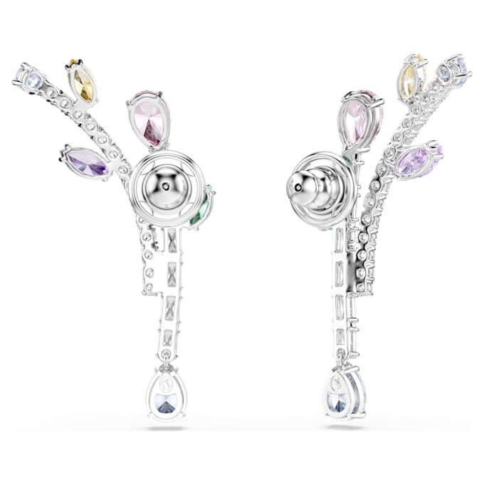 Ariana Grande X Swarovski Ohrringe mit gemischten Schliffen, mehrfarbig, rhodiniert Ariana Grande X Swarovski Ohrringe mit gemischten Schliffen, mehrfarbig, rhodiniert