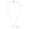 Ariana Grande X Swarovski Set Kristallperle, Rundschliff, Blume, Weiß, rhodiniert Ariana Grande X Swarovski Set Kristallperle, Rundschliff, Blume, Weiß, rhodiniert