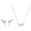 Ariana Grande X Swarovski Set mit gemischten Schliffen, mehrfarbig, rhodiniert Ariana Grande X Swarovski Set mit gemischten Schliffen, mehrfarbig, rhodiniert