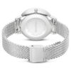 Clarica-Uhr Swiss Made, Metallarmband, silberfarben, Edelstahl Clarica-Uhr Swiss Made, Metallarmband, silberfarben, Edelstahl