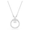 Constella Anhänger Pavé, Rundschliff, Weiß, rhodiniert Constella Anhänger Pavé, Rundschliff, Weiß, rhodiniert