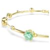 Constella-Armband mit gemischten Schliffen, grün, vergoldet