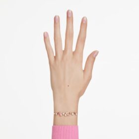Constella-Armband mit gemischten Schliffen, mehrfarbig, goldfarben plattiert Constella-Armband mit gemischten Schliffen, mehrfarbig, goldfarben plattiert