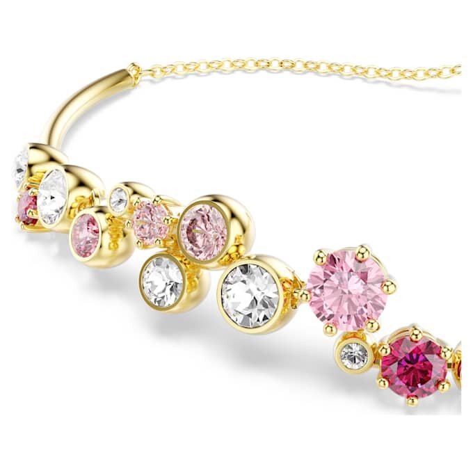 Constella-Armband mit gemischten Schliffen, mehrfarbig, goldfarben plattiert Constella-Armband mit gemischten Schliffen, mehrfarbig, goldfarben plattiert