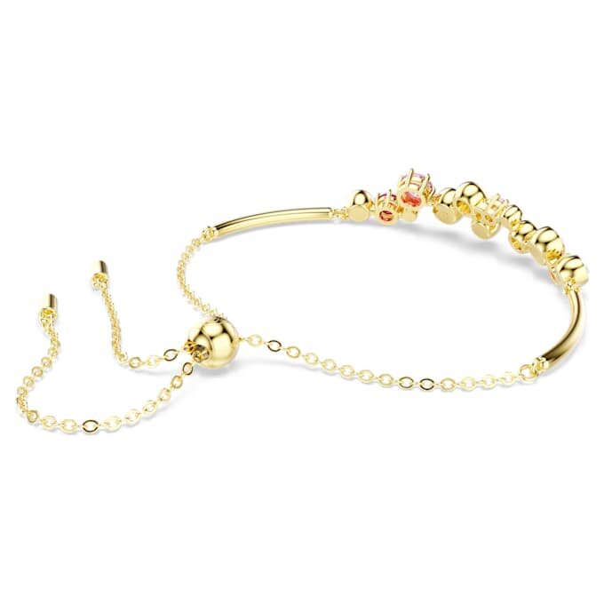 Constella-Armband mit gemischten Schliffen, mehrfarbig, goldfarben plattiert Constella-Armband mit gemischten Schliffen, mehrfarbig, goldfarben plattiert
