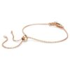 Constella-Armband mit Kristallperle, Rundschliff, weiß, roségoldfarben plattiert Constella-Armband mit Kristallperle, Rundschliff, weiß, roségoldfarben plattiert