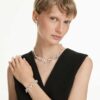 Constella-Set mit gemischten Schliffen, weiß, rhodiniert Constella-Set mit gemischten Schliffen, weiß, rhodiniert