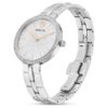 Cosmopolitan Uhr, Swiss Made, Metallarmband, silberfarben, Edelstahl