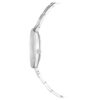 Cosmopolitan Uhr, Swiss Made, Metallarmband, silberfarben, Edelstahl