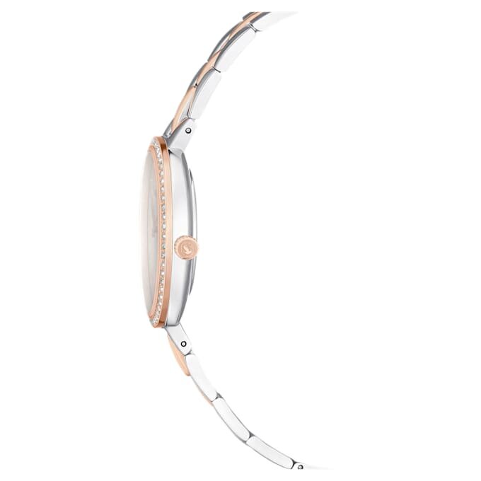 Cosmopolitan-Uhr, Swiss Made, Metallarmband, silberfarben, gemischte Metalloptik Cosmopolitan-Uhr, Swiss Made, Metallarmband, silberfarben, gemischte Metalloptik