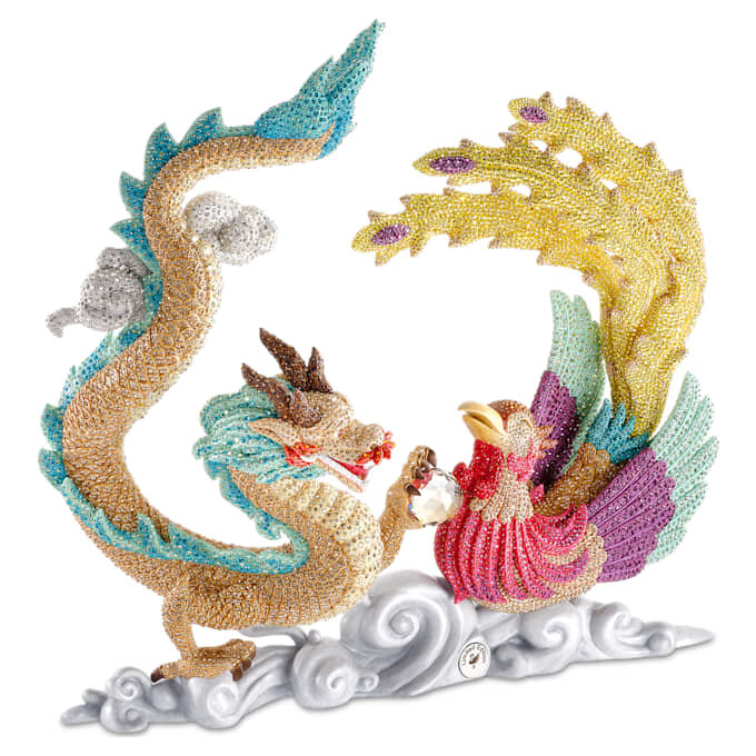 Crystal Myriad Drache und Phönix Crystal Myriad Drache und Phönix