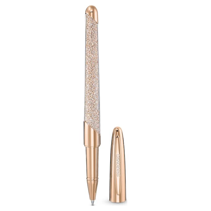Crystalline-Rollerball-Stift in Roségold-Optik, roségoldfarben beschichtet Crystalline-Rollerball-Stift in Roségold-Optik, roségoldfarben beschichtet