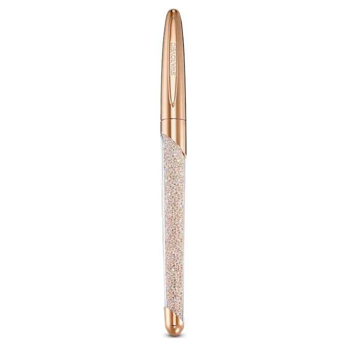 Crystalline-Rollerball-Stift in Roségold-Optik, roségoldfarben beschichtet Crystalline-Rollerball-Stift in Roségold-Optik, roségoldfarben beschichtet