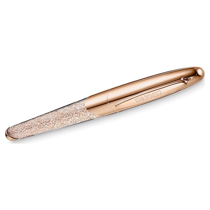 Crystalline-Rollerball-Stift in Roségold-Optik, roségoldfarben beschichtet Crystalline-Rollerball-Stift in Roségold-Optik, roségoldfarben beschichtet