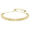 Dextera-Armband mit rundem Schliff, weiß, goldfarben Dextera-Armband mit rundem Schliff, weiß, goldfarben