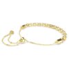Dextera-Armband mit rundem Schliff, weiß, goldfarben Dextera-Armband mit rundem Schliff, weiß, goldfarben