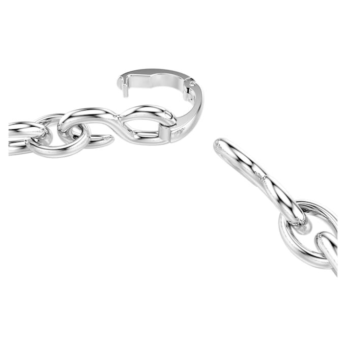 Dextera-Armband mit rundem Schliff, weiß, rhodiniert Dextera-Armband mit rundem Schliff, weiß, rhodiniert