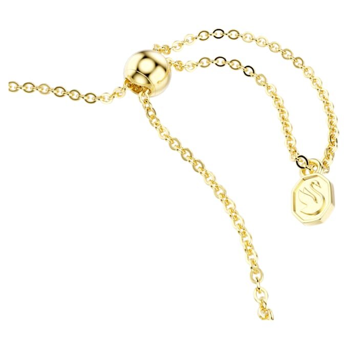 Dextera-Armband mit Rundschliff, grün, goldfarben Dextera-Armband mit Rundschliff, grün, goldfarben