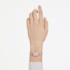 Dextera Armreif-Uhr Swiss Made, Metallarmband, Rosa, roségoldfarben plattiert Dextera Armreif-Uhr Swiss Made, Metallarmband, Rosa, roségoldfarben plattiert