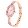 Dextera Armreif-Uhr Swiss Made, Metallarmband, Rosa, roségoldfarben plattiert Dextera Armreif-Uhr Swiss Made, Metallarmband, Rosa, roségoldfarben plattiert
