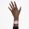 Dextera Lux Uhr, Swiss Made, Metallarmband, goldfarben, goldfarbene Oberfläche Dextera Lux Uhr, Swiss Made, Metallarmband, goldfarben, goldfarbene Oberfläche