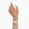 Dextera Octagon Uhr Swiss Made, Lederarmband, braun, roségoldfarben Dextera Octagon Uhr Swiss Made, Lederarmband, braun, roségoldfarben