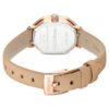 Dextera Octagon Uhr Swiss Made, Lederarmband, braun, roségoldfarben Dextera Octagon Uhr Swiss Made, Lederarmband, braun, roségoldfarben