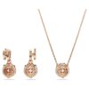 Drachen- & Phönix-Set „Drachenklaue“, Weiß, roségoldfarben plattiert Drachen- & Phönix-Set „Drachenklaue“, Weiß, roségoldfarben plattiert