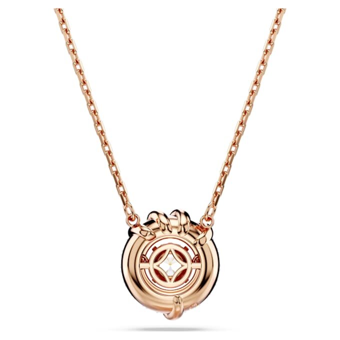 Drachen- und Phönix-Anhänger „Drachenklaue“, weiß, roségoldfarben plattiert Drachen- und Phönix-Anhänger „Drachenklaue“, weiß, roségoldfarben plattiert