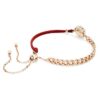 Drachen- und Phönix-Armbänder „Drachenklaue“, rot, gemischte Metalloberfläche Drachen- und Phönix-Armbänder „Drachenklaue“, rot, gemischte Metalloberfläche
