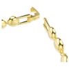 Ein Angelic Armband, Rundschliff, Karamell, goldfarben plattiert Ein Angelic Armband, Rundschliff, Karamell, goldfarben plattiert