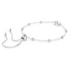 Ein Angelic Armband, Rundschliff, Weiß, rhodiniert Ein Angelic Armband, Rundschliff, Weiß, rhodiniert