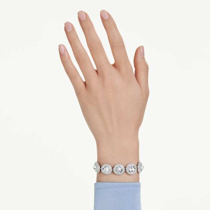 Ein Angelic Armband Weiß, rhodiniert Ein Angelic Armband Weiß, rhodiniert