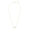 Eternity-Anhänger mit im Labor gezüchteten Diamanten, 0,35 Karat insgesamt, verschiedene Formen, 14-karätiges Gelbgold Eternity-Anhänger mit im Labor gezüchteten Diamanten, 0,35 Karat insgesamt, verschiedene Formen, 14-karätiges Gelbgold