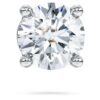Eternity-Ohrringe mit im Labor gezüchteten Diamanten, 0,5 Karat insgesamt, einzeln, runde Form, 14 Karat Weißgold Eternity-Ohrringe mit im Labor gezüchteten Diamanten, 0,5 Karat insgesamt, einzeln, runde Form, 14 Karat Weißgold