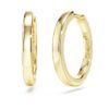 Eternity-Ohrringe mit im Labor gezüchteten Diamanten, 0,5 Karat insgesamt, runde Form, 14 Karat Gelbgold Eternity-Ohrringe mit im Labor gezüchteten Diamanten, 0,5 Karat insgesamt, runde Form, 14 Karat Gelbgold